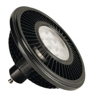 SLV570502 LED ES111, Leuchtmittel, schwarz, 17W, 30°, 2700K, dimmbar