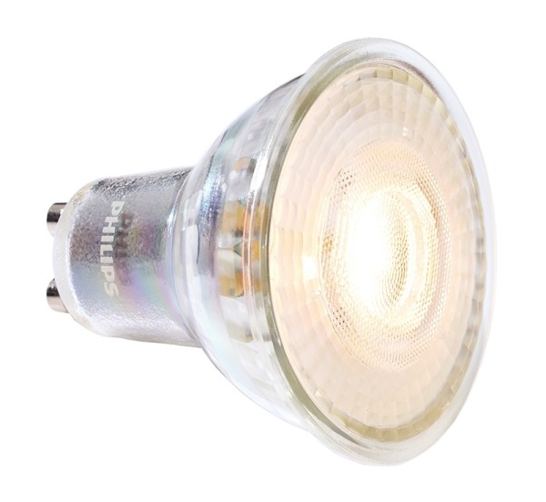 Phillips Leuchtmittel, MASTER VALUE DT LEDspot GU10 927, Glas, Silber, Warmweiß, 36°, 4W, 230V, 27mA