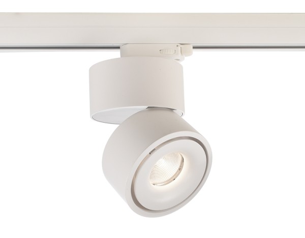 Deko-Light Schienensystem 3-Phasen 230V, Uni II, Aluminium Druckguss, weiß, Warmweiß, 35°, 16W, 230V