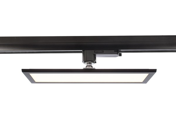 Deko-Light Schienensystem 3-Phasen 230V, Panel Track Light, Aluminium, schwarz mattiert, Neutralweiß