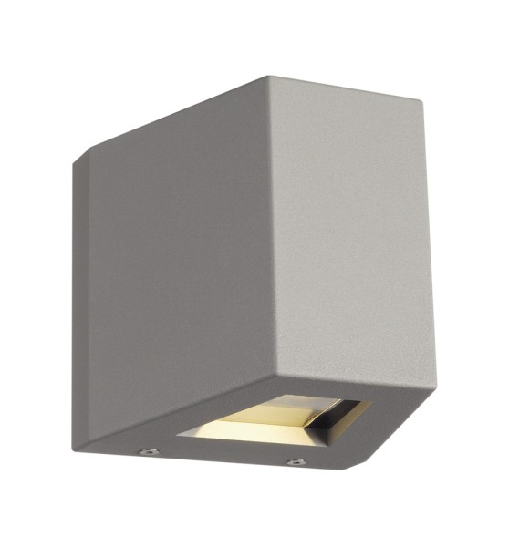 OUT-BEAM, Outdoor Wandleuchte, LED, 3000K, Beam up/Flood down, silbergrau, IP44