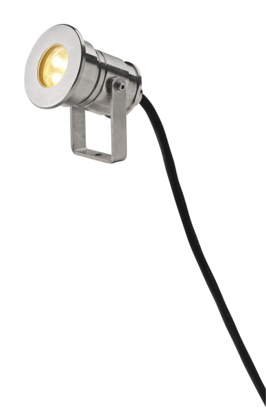 DASAR PROJEKTOR, Outdoor Strahler, LED, 3000K, IP68, edelstahl 316, 12-24V, 7W