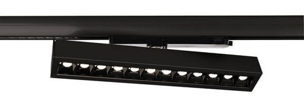 Deko-Light Schienensystem 3-Phasen 230V, Alnitak 24-30W, 4000K, Aluminium, Schwarz, Neutralweiß