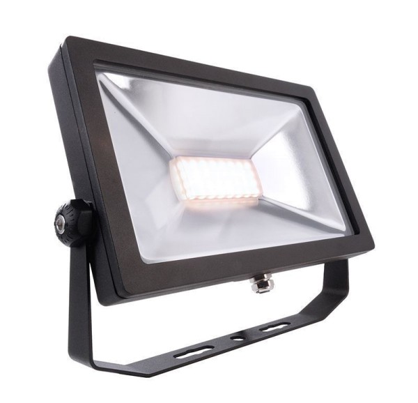 Deko-Light Fluter, Flood SMD, 50 W, 3000 K, Schwarz, Aluminiumdruckguss, Schwarz, Warmweiß (WW)