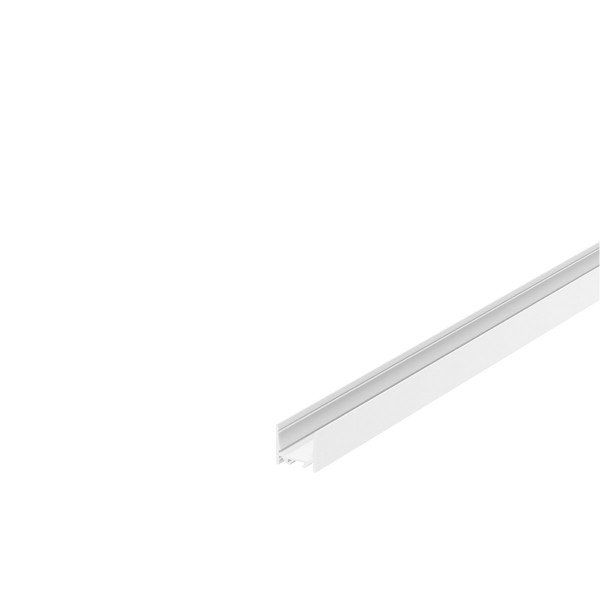 GRAZIA 20, Aufbauprofil, LED, standard, glatt, 2m, weiß