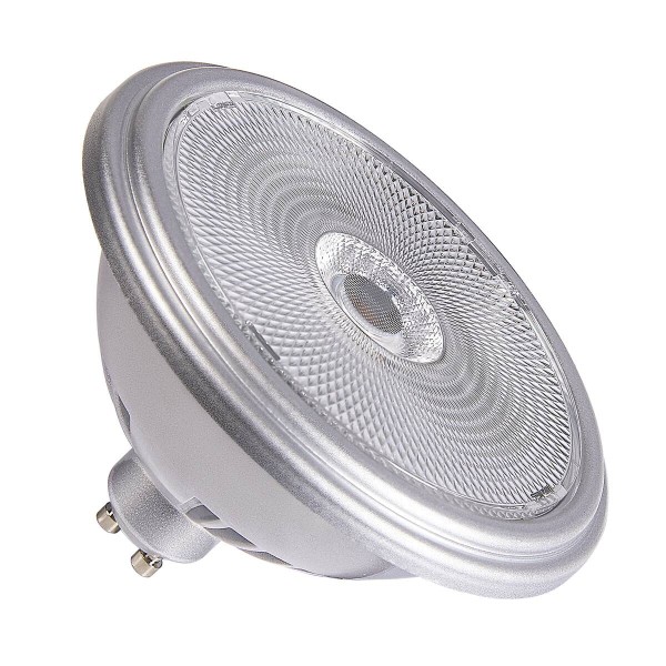 QPAR111 GU10, LED Leuchtmittel silber 12, 5W 4000K CRI90 60°