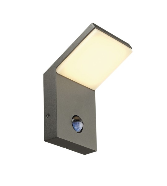 ORDI, Outdoor Wandleuchte, LED, 3000K, anthrazit, mit Sensor