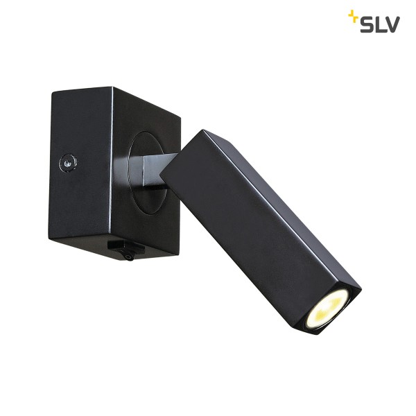 STIX LED Wandleuchte, 3000K, 30°, schwarz