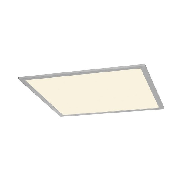 I-VIDUAL, LED-Panel für Rasterdecken, 3000K, silbergrau, L/B 59,5/59,5 cm