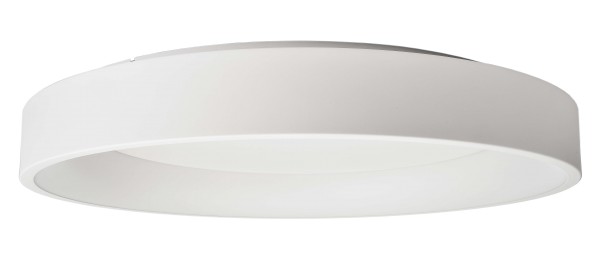 Deko-Light Deckenaufbauleuchte, Sculptoris 800 mm, 60 W, DIM, 3000/4000 K, Weiß, Aluminium, 60W