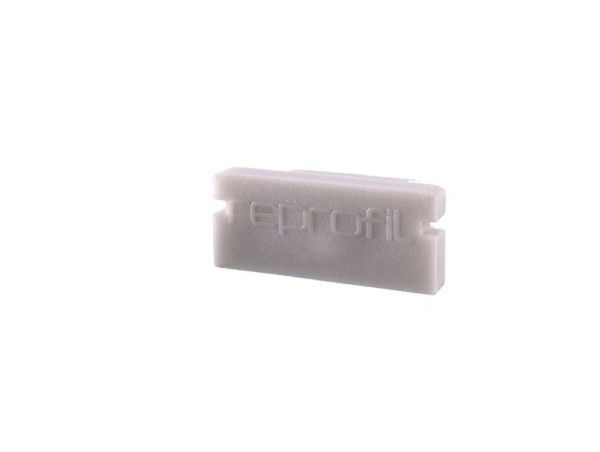 Reprofil Profil Zubehör, Endkappe P-AU-01-10 Set 2 Stk, Kunststoff, Grau, 16x6mm