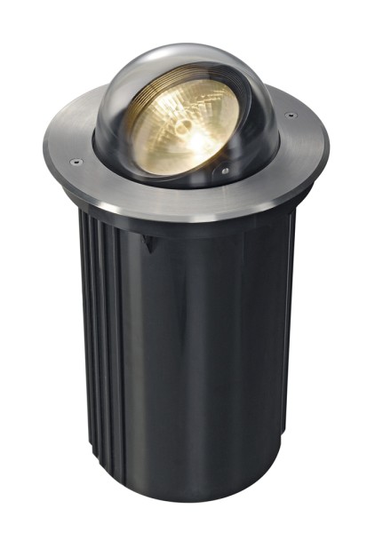 DASAR 218 BULLSEYE, Outdoor Bodeneinbauleuchte, LED QR111, IP67, rund, edelstahl 316, max.50W