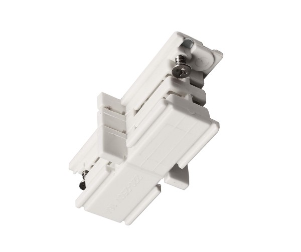 Deko-Light Schienensystem 3-Phasen 230V, D Line mechanischer Verbinder, Kunststoff, 66x20mm