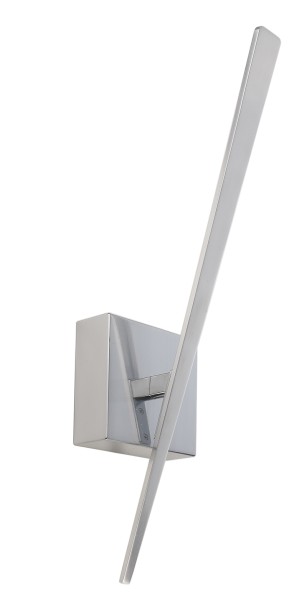 Deko-Light Wandaufbauleuchte, Pyxidis eckig, Aluminium, silberfarben, Warmweiß, 115°, 3W, 230V