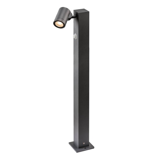 HELIA I Sensor FL Outdoor LED Stehleuchte mit Bewegungsmelder anthrazit 3000K IP55