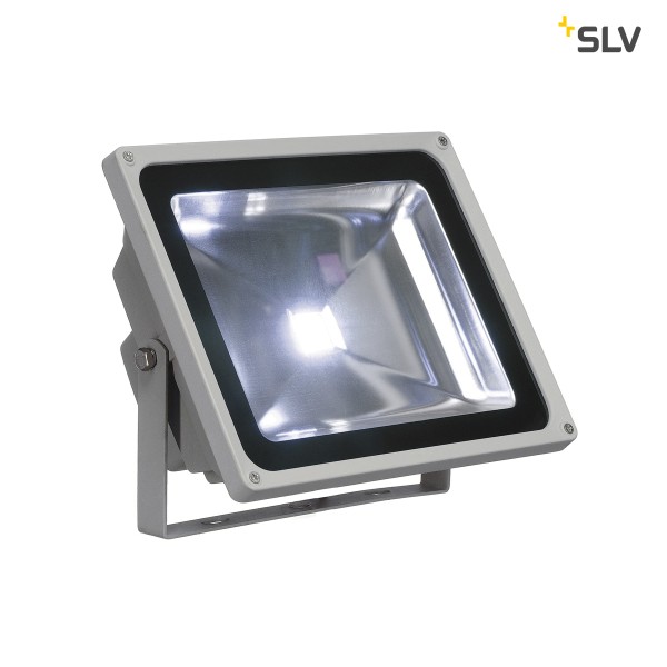 LED OUTDOOR BEAM, silbergrau, 50W, weiss, 100°, IP65