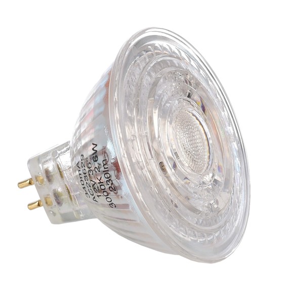 Osram Leuchtmittel, PARATHOM MR16  20 36° 2,6W3000K, Glas, Warmweiß, 36°, 2W, 12V, 46mm