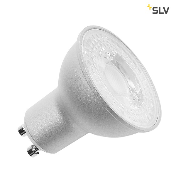 LED Leuchtmittel, QPAR51, GU10, 7,2W, 36° 4000K silber