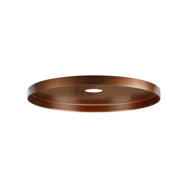 LALU® PLATE 22, Leuchtenschirm, Mix&Match, H:1.5 cm, bronze