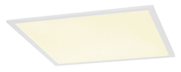 I-VIDUAL, Einbauleuchte, LED, 4000K, weiß, für Rasterdecken, L/B/H 59,5/59,5/1,3 cm, 35W