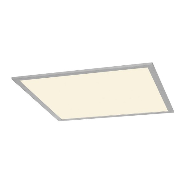 I-VIDUAL, LED-Panel für Rasterdecken, 3000K, silbergrau, L/B 61,7/61,7 cm