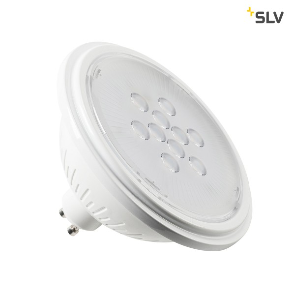 LED Leuchtmittel, QPAR111, GU10, 7W, 3000K, 40°, weiß