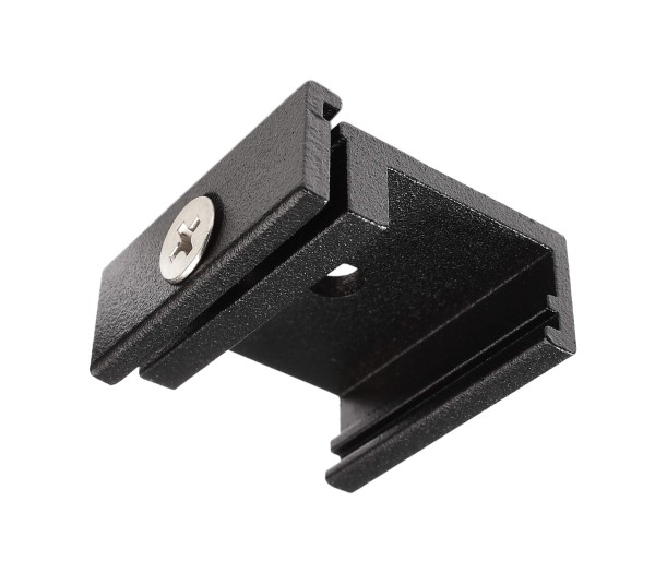 Deko-Light 1-Phasen Schienensystem, D One Deckenbefestigung Flex, schwarz, Metall, 30x28mm