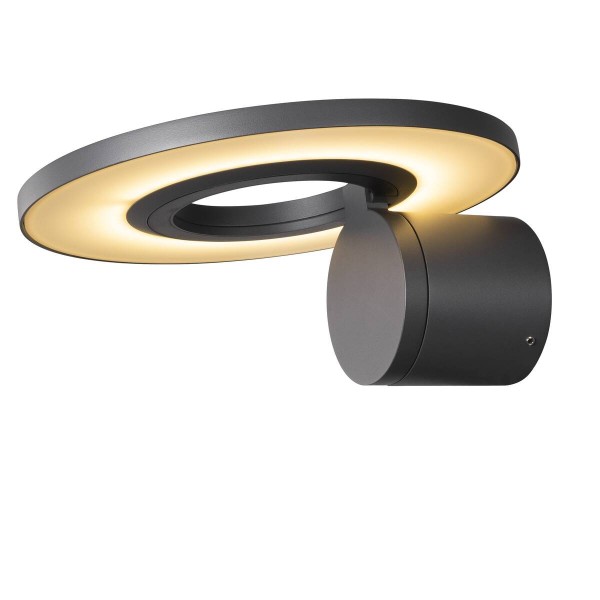 I-RING, Wandaufbauleuchte, 9, 2W, 3000K, anthrazit