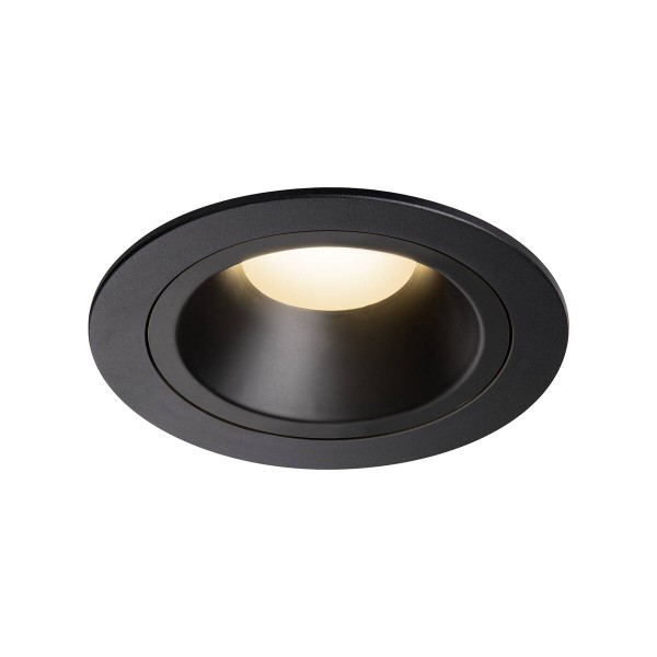 NUMINOS® DL M, Indoor LED Deckeneinbauleuchte schwarz/schwarz 3000K 40°