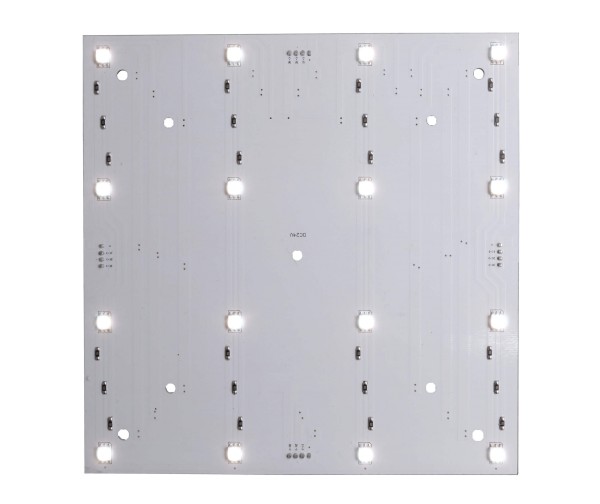 Deko-Light Modular System, Modular Panel II 4x4, Aluminium, Weiß, Kaltweiß, 120°, 5W, 24V, 166x166mm