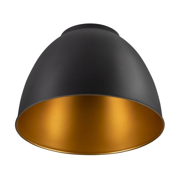 PARA DOME, Leuchtenschirm aluminium black/gold