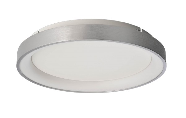 Deko-Light Deckenaufbauleuchte, Merope 400, 30 W, DIM, 3000/4000 K, Silber, Aluminium, 30W, 230V