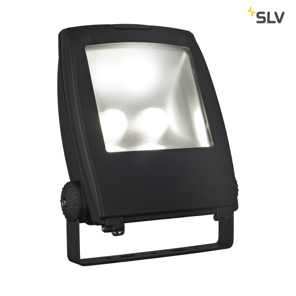 LED FLOOD LIGHT 80W, schwarz, 5700K, 90°