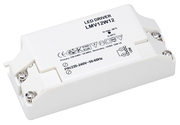 LED-NETZTEIL, 12W, 12V