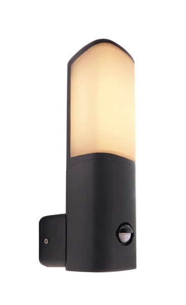 Deko-Light Wandaufbauleuchte, Beacon Motion, Aluminium Druckguss, anthrazit, Warmweiß, 120°, 6W