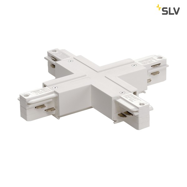 X-VERBINDER, für EUTRAC Hochvolt 3Phasen-Aufbauschiene, mit Einspeisemöglichkeit, 2 Stromkreise