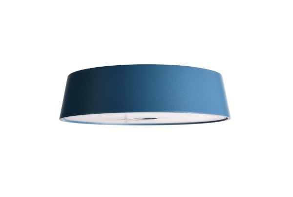 Deko-Light Tischleuchte, Kopf Magnetleuchte Miram Blau, Aluminium Druckguss, Blau, Warmweiß, 47°