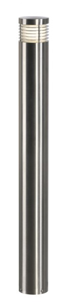 VAP SLIM 90, Outdoor Standleuchte, TC-TSE, IP44, edelstahl gebürstet, Ø/H 10/90 cm, max. 20W