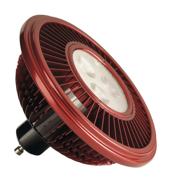 LED ES111, Leuchtmittel, rot, 15W, 30°, 2700K