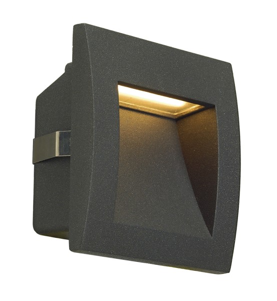 DOWNUNDER OUT LED S, Outdoor Wandeinbauleuchte, LED, 3000K, anthrazit