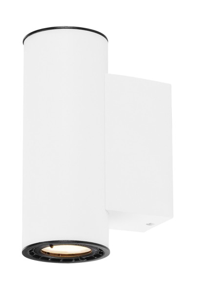 SUPROS 78, Wandleuchte, LED, 3000K, rund, weiß,  60° Linse, 2x9W