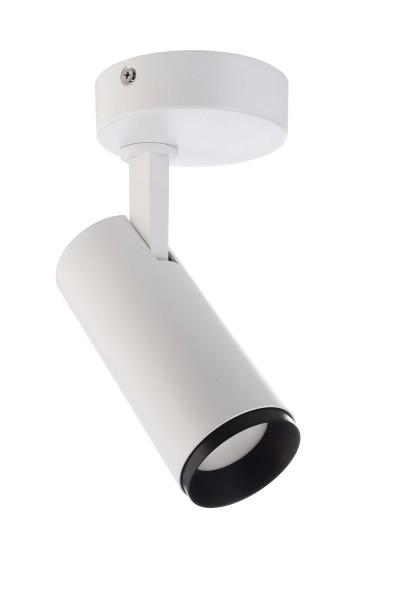 Deko-Light Deckenaufbauleuchte, Lucea, Tilt, 10 W, 3000/4000 K, Weiß, Aluminium, 36°, 10W, 230V