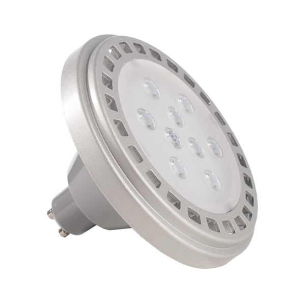 Deko-Light Leuchtmittel, LED ES111 3000K, Aluminium Druckguss, Grau, Warmweiß, 30°, 12W, 230V, 80mm