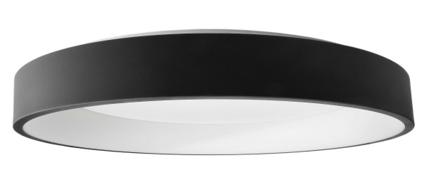 Deko-Light Deckenaufbauleuchte, Sculptoris 800 mm, 60 W, DIM, 3000/4000 K, Schwarz, Aluminium, 60W