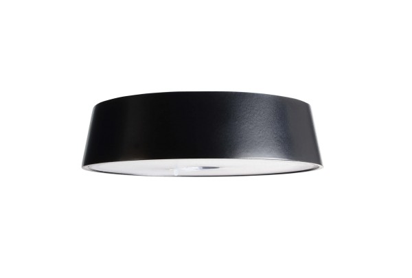 Deko-Light Tischleuchte, Kopf Magnetleuchte Miram Schwarz, Aluminium Druckguss, Schwarz, Warmweiß